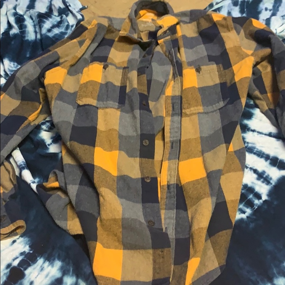 Button up flannel shirt